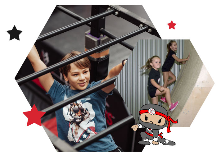 Ninja Kids Ninja Warrior Training and Obstacle Courses